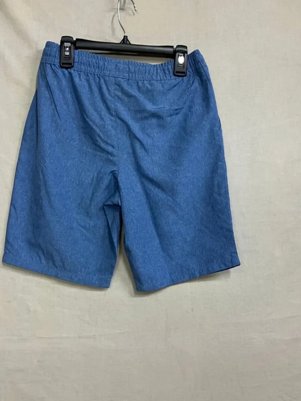 Hurley 2 Piece Set Shorts Tee Boys Size Medium 10-12 Blue Aqua Palm Graphic